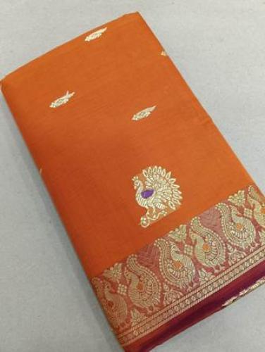 PMK BUMBERG COT SAREES WITH BLOUSE